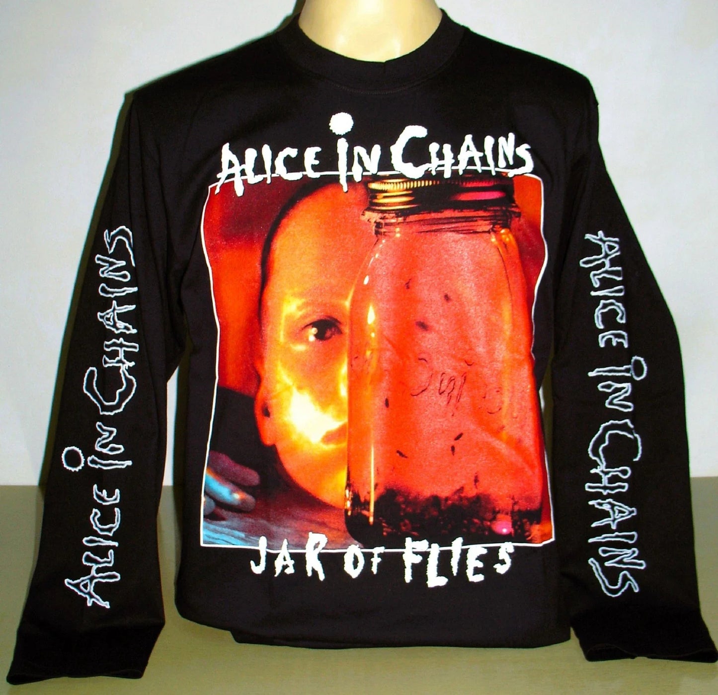 Alice In Chains Jar of Flies Long Sleeve T-Shirt Size S M L XL 2XL 3XL Rock Band Unisex T-shirt, Sweatshirt, Hoodie, Long Sleeve Tee - T-Shirt, Sweatshirt, Hoodie