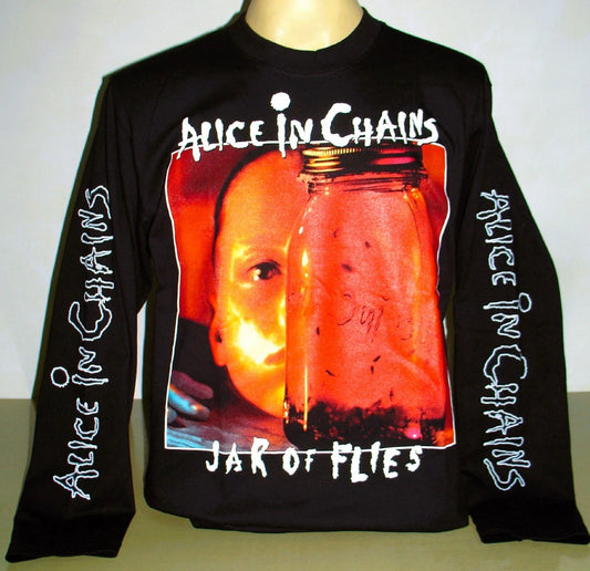 Alice In Chains Jar of Flies Long Sleeve T-Shirt Size S M L XL 2XL 3XL Rock Band Unisex T-shirt, Sweatshirt, Hoodie, Long Sleeve Tee - T-Shirt, Sweatshirt, Hoodie