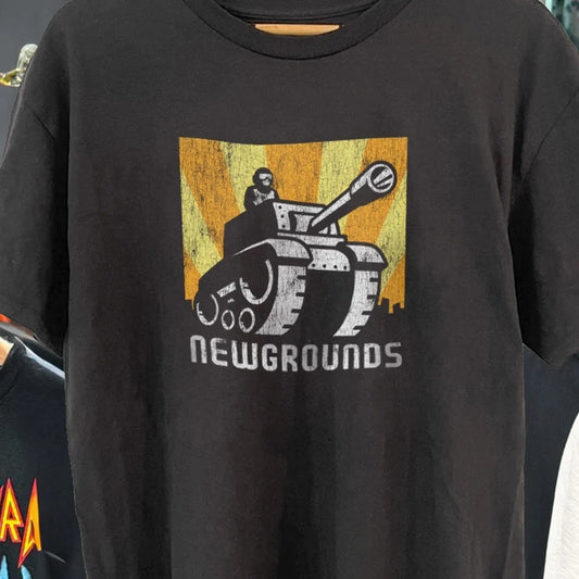 90's-00's Newground's Washed Black T-Shirt XL Unisex T-shirt, Sweatshirt, Hoodie, Long Sleeve Tee - T-Shirt, Sweatshirt, Hoodie