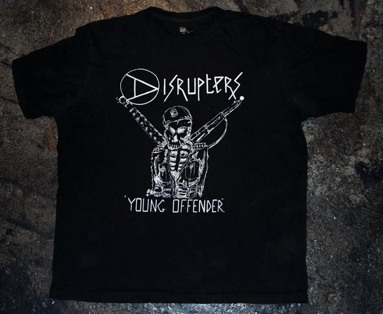 The Disrupters - 'Young Offenders' T-shirt (punk crass mob discharge kbd) Unisex T-shirt, Sweatshirt, Hoodie, Long Sleeve Tee - T-Shirt, Sweatshirt, Hoodie