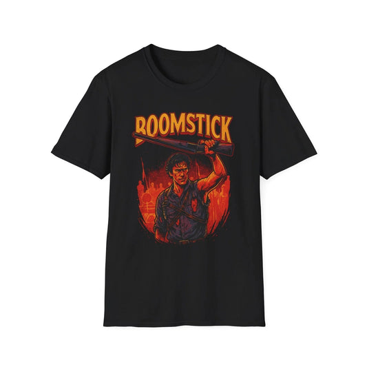 Ash Williams Boomstick T-Shirt, Evil Dead Shirt, Horror Movie Tee, Unisex Unisex T-shirt, Sweatshirt, Hoodie, Long Sleeve Tee - T-Shirt, Sweatshirt, Hoodie
