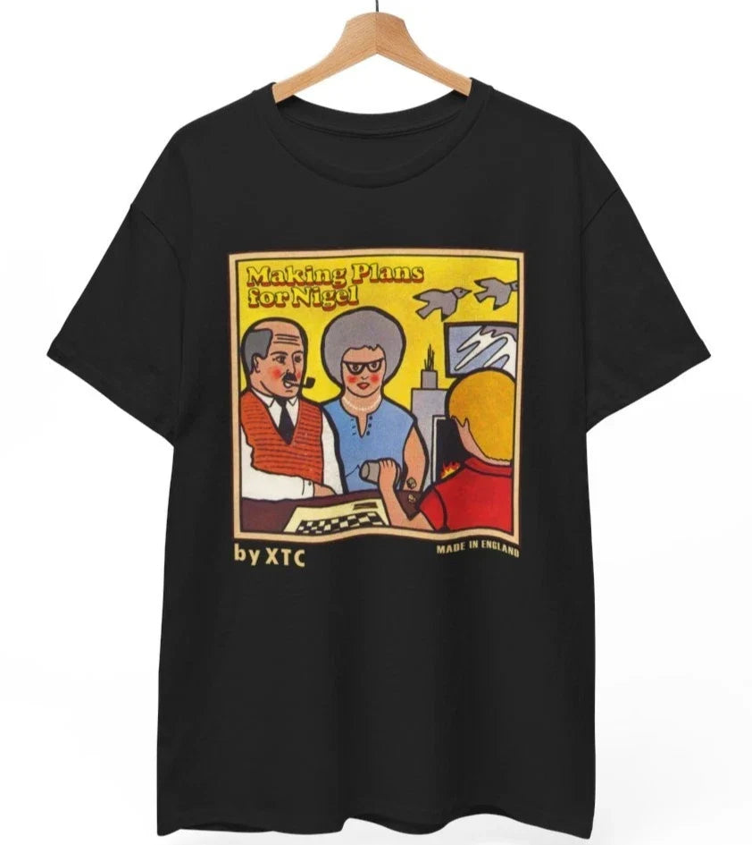 XTC T-Shirt Making Plans For Nigel New Wave Power Pop Unisex Tee Unisex T-shirt, Sweatshirt, Hoodie, Long Sleeve Tee - T-Shirt, Sweatshirt, Hoodie