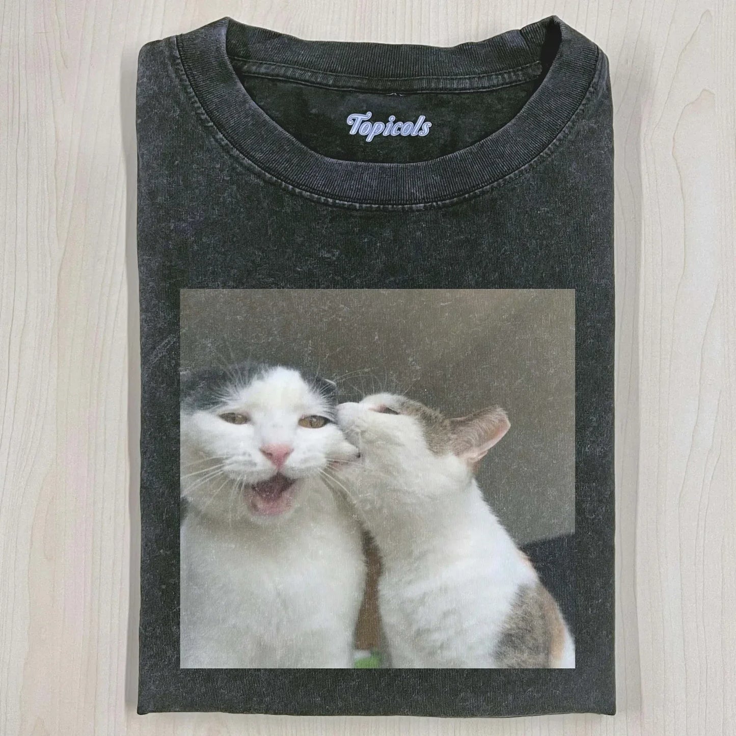 Funny Cat Meme Shirt Vintage Washed Graphic Tee Cat Lover Gift Unisex Unisex T-shirt, Sweatshirt, Hoodie, Long Sleeve Tee - T-Shirt, Sweatshirt, Hoodie