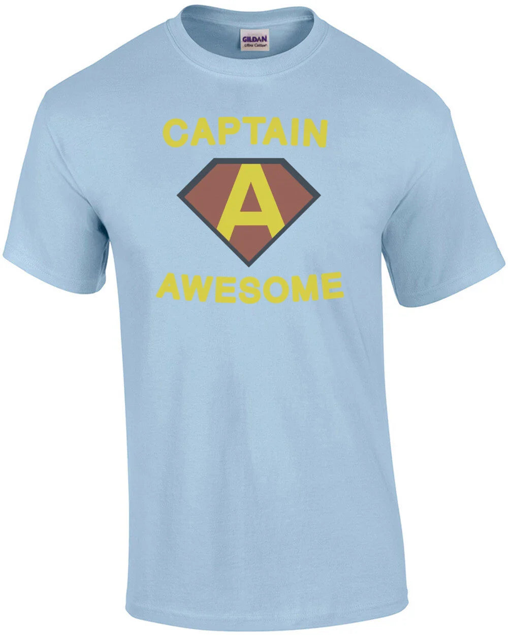 Captain Awesome. Funny T-Shirt Unisex T-shirt, Sweatshirt, Hoodie, Long Sleeve Tee - T-Shirt, Sweatshirt, Hoodie
