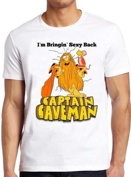 Captain Caveman Animated 80s TV Show Cartoon Kids Cool Gift Tee T Shirt M344 Unisex T-shirt, Sweatshirt, Hoodie, Long Sleeve Tee - T-Shirt, Sweatshirt, Hoodie
