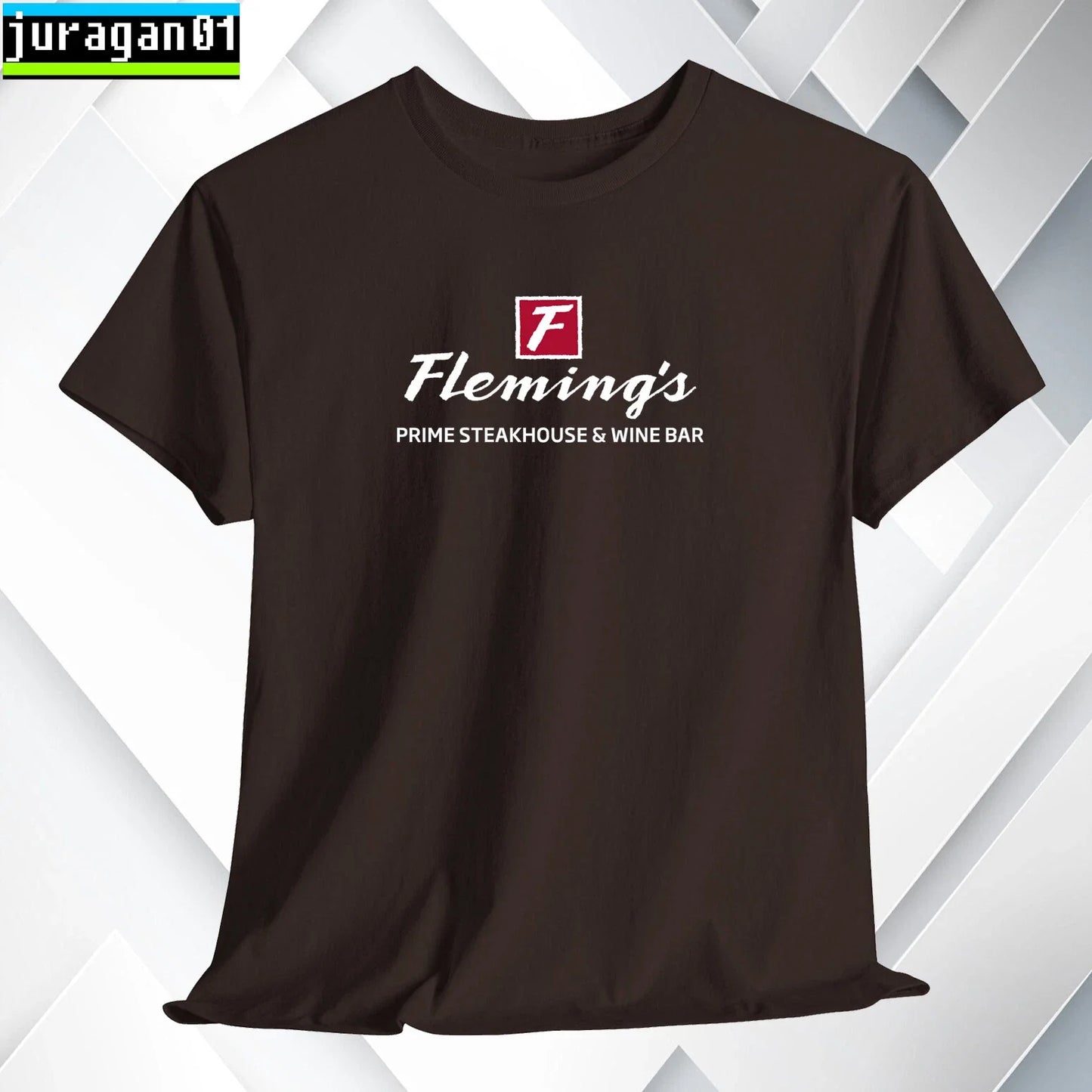 Fleming's Prime Steakhouse T-Shirt Logo Many Colors Size S to 5XL Made in USA Unisex T-shirt, Sweatshirt, Hoodie, Long Sleeve Tee - T-Shirt, Sweatshirt, Hoodie