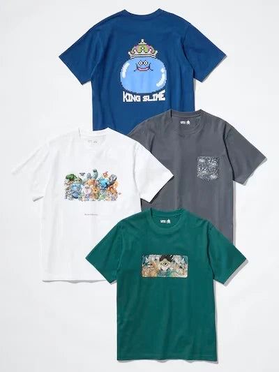 UNIQLO UT Dragon Quest DQ T-Shirt XS-4XL 4 Types Unisex Manga Japanese Game NWT Unisex T-shirt, Sweatshirt, Hoodie, Long Sleeve Tee - T-Shirt, Sweatshirt, Hoodie