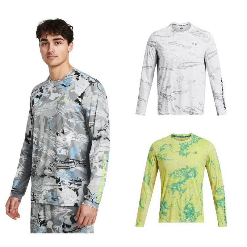 Under Armour 1383573 Men's UA Iso-Chill Fish Pro Camo Long Sleeve T-Shirt Unisex T-shirt, Sweatshirt, Hoodie, Long Sleeve Tee - T-Shirt, Sweatshirt, Hoodie