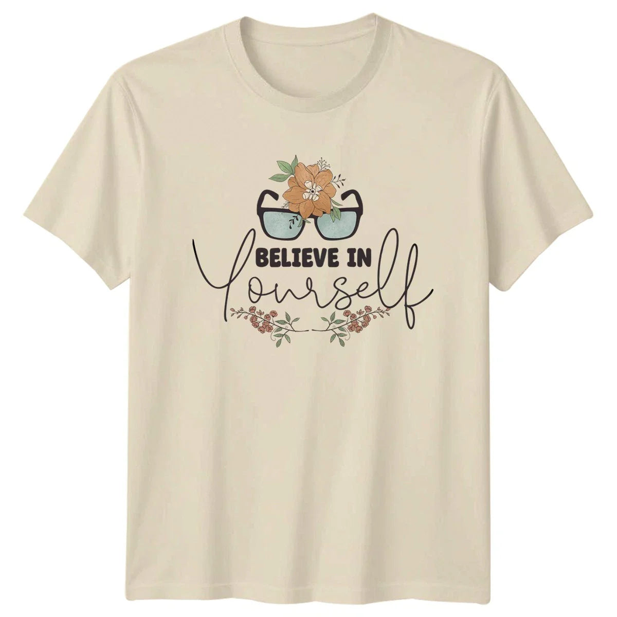 Believe In Yourself Womens T-Shirt Motivational Birthday Gift For Her Unisex T-shirt, Sweatshirt, Hoodie, Long Sleeve Tee - T-Shirt, Sweatshirt, Hoodie