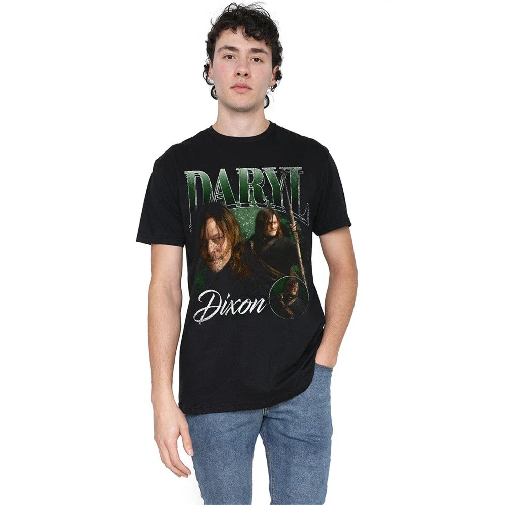 The Walking Dead Daryl Dixon Daryl Homage Unisex T-Shirt S-5XL, Black Unisex T-shirt, Sweatshirt, Hoodie, Long Sleeve Tee - T-Shirt, Sweatshirt, Hoodie