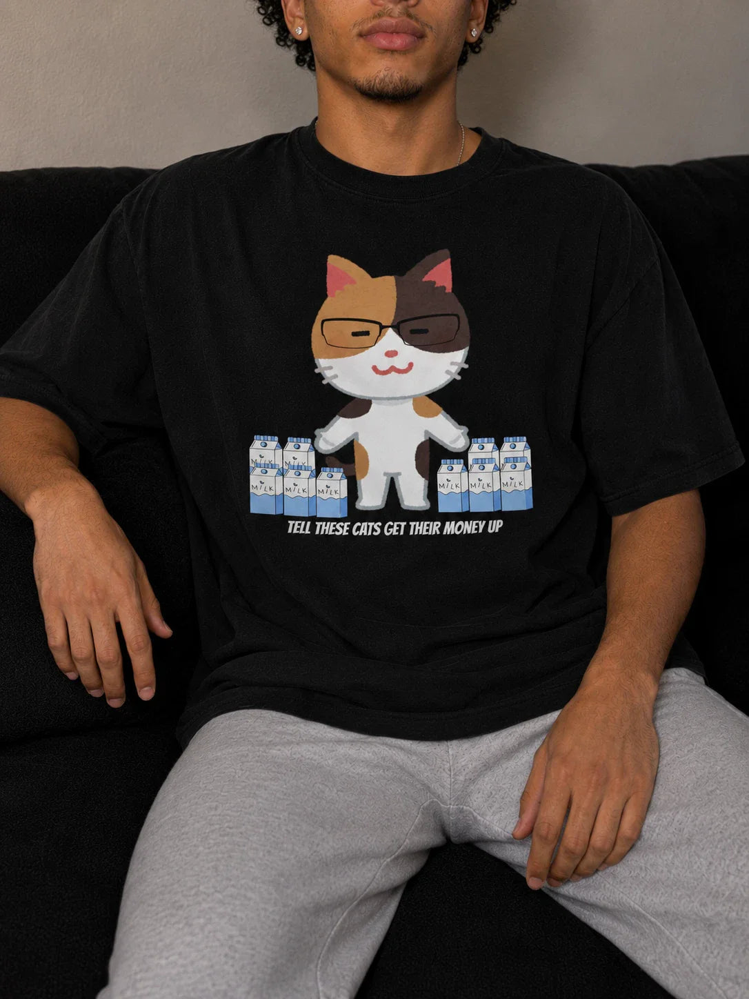 Tell These Cats Shirt Funny T-Shirts Men Graphic Meme Shirt Funny Shirt For Men Unisex T-shirt, Sweatshirt, Hoodie, Long Sleeve Tee - T-Shirt, Sweatshirt, Hoodie