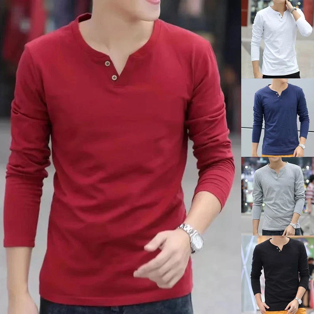 Casual Long Sleeve Top Brand New Daily Use T-shirt Polyester Spandex Fabric Unisex T-shirt, Sweatshirt, Hoodie, Long Sleeve Tee - T-Shirt, Sweatshirt, Hoodie