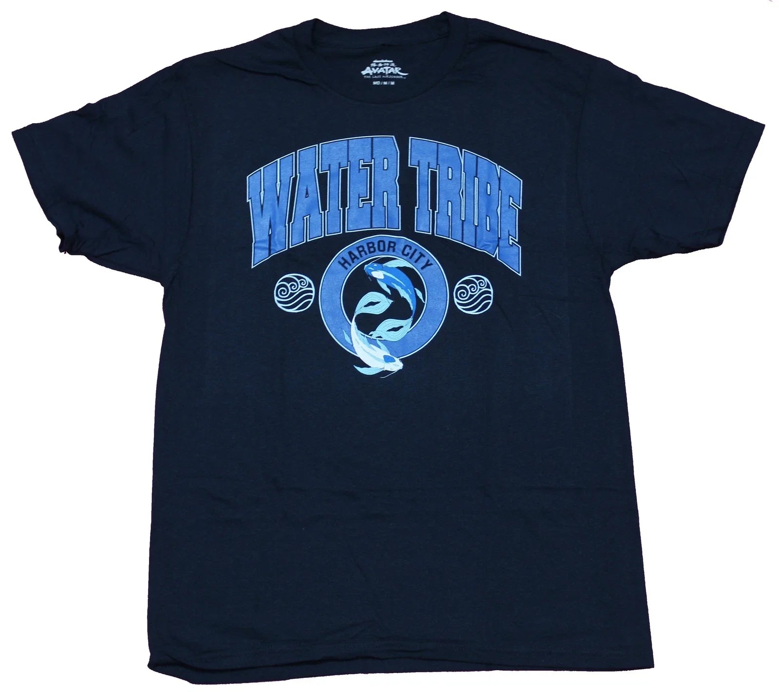 Avatar the Last Airbender Adult New T-Shirt - Water Tribe Harbor City Logo Front Unisex T-shirt, Sweatshirt, Hoodie, Long Sleeve Tee - T-Shirt, Sweatshirt, Hoodie