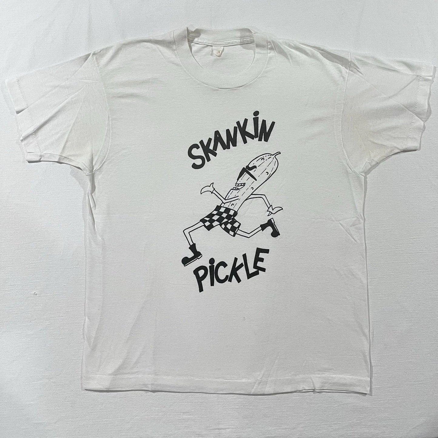 Vintage 90s Skankin Pickle American Ska Punk Band T Shirt Rare Sz L Unisex T-shirt, Sweatshirt, Hoodie, Long Sleeve Tee - T-Shirt, Sweatshirt, Hoodie