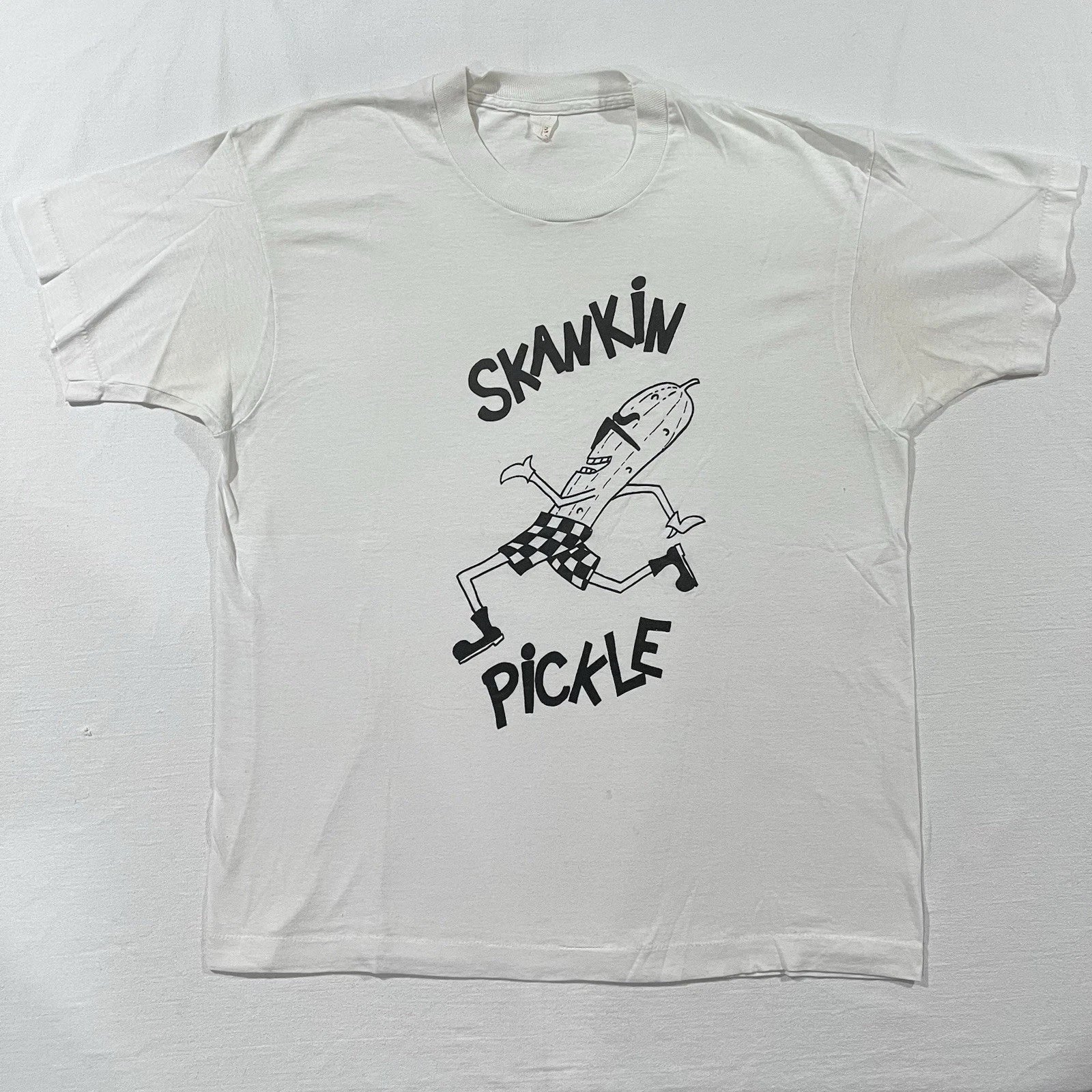 Vintage 90s Skankin Pickle American Ska Punk Band T Shirt Rare Sz L Unisex T-shirt, Sweatshirt, Hoodie, Long Sleeve Tee - T-Shirt, Sweatshirt, Hoodie