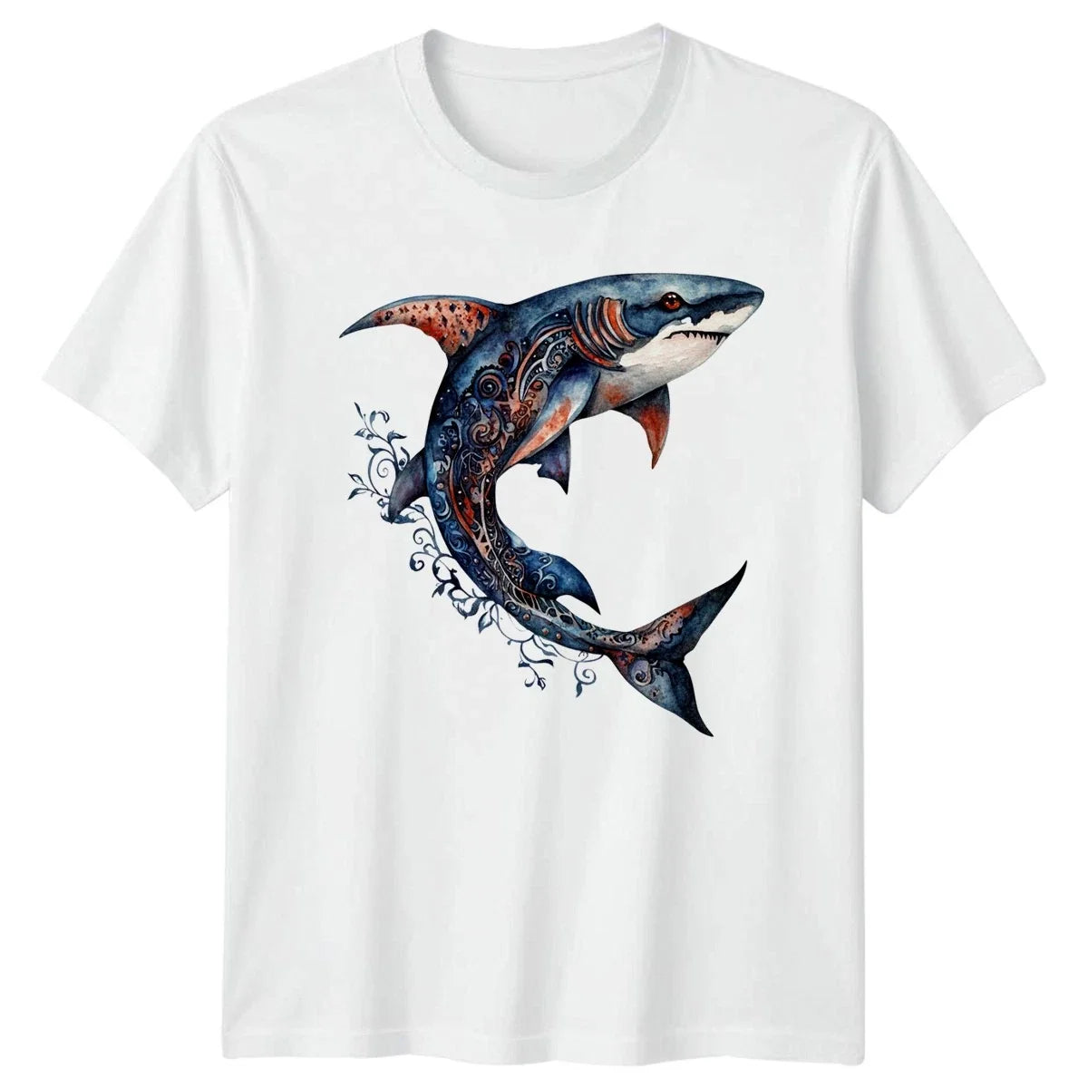 Gothic Shark T-Shirt Ocean Wildlife Gift For Him And Her Unisex T-shirt, Sweatshirt, Hoodie, Long Sleeve Tee - T-Shirt, Sweatshirt, Hoodie