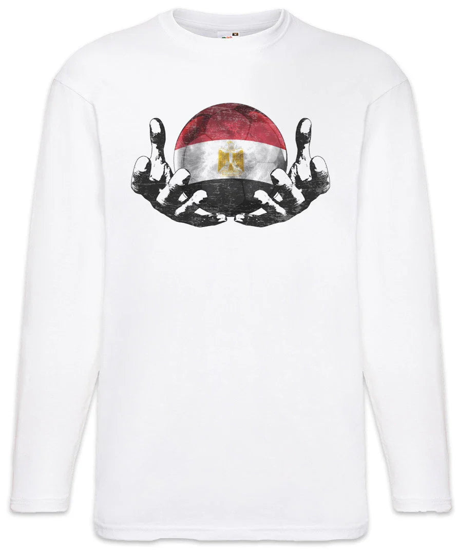 Egypt Football Magic Ball Men Long Sleeve T-Shirt egyptian Soccer Flag Unisex T-shirt, Sweatshirt, Hoodie, Long Sleeve Tee - T-Shirt, Sweatshirt, Hoodie