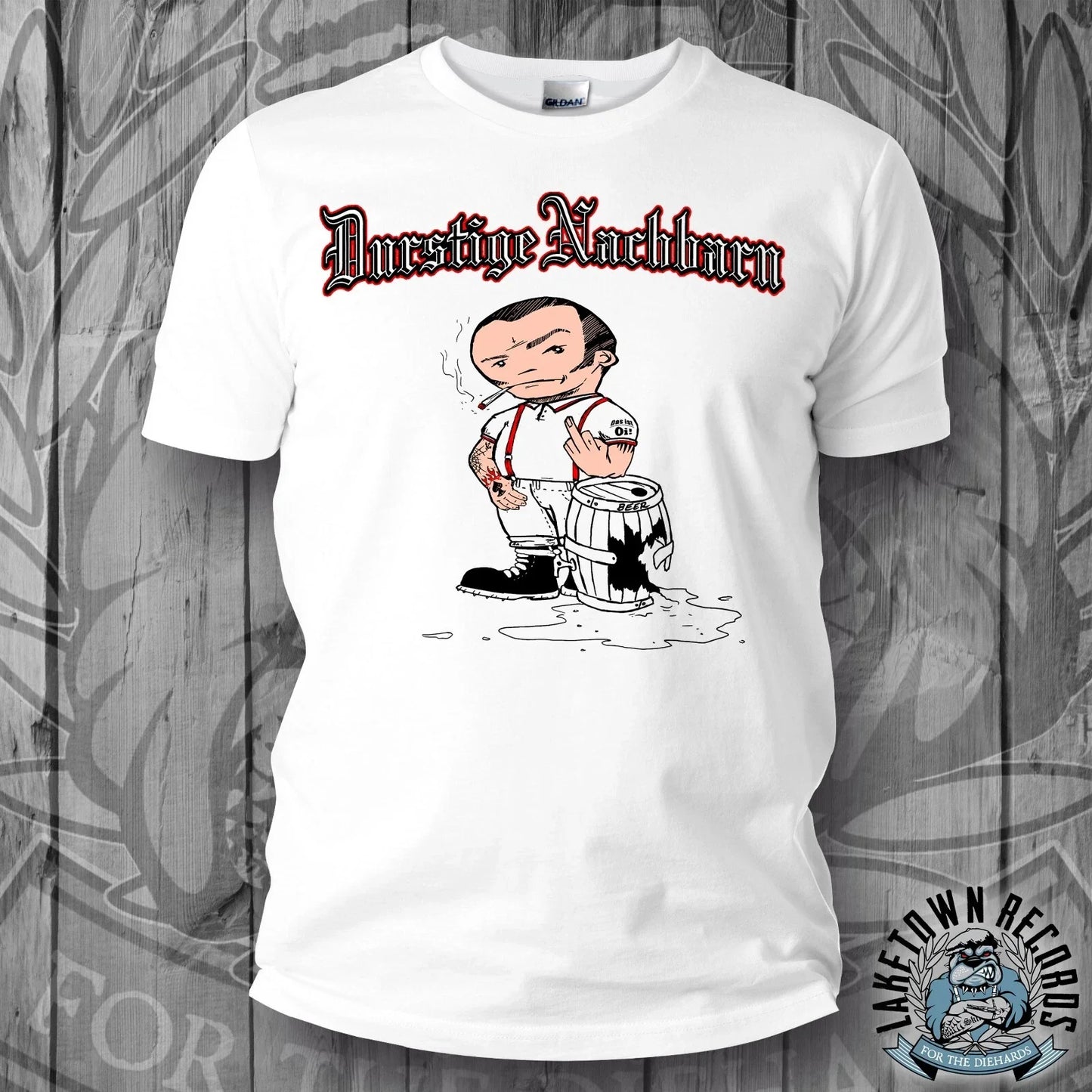 DURSTIGE NACHBARN T-Shirt S-3XL Skinhead Oi! Punk Bierpatrioten Working Class Unisex T-shirt, Sweatshirt, Hoodie, Long Sleeve Tee - T-Shirt, Sweatshirt, Hoodie