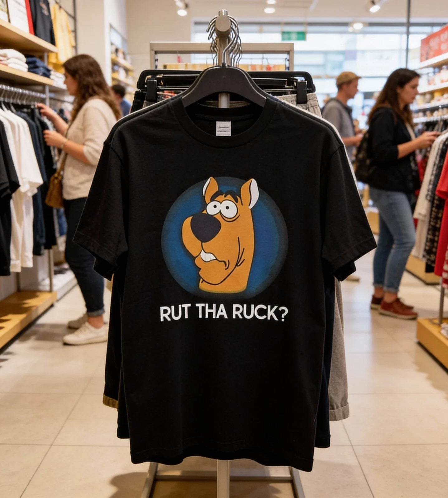 Scooby-Doo Rut Tha Ruck Cute T-Shirt Funny Tee Gift Trend For Men Unisex T-shirt, Sweatshirt, Hoodie, Long Sleeve Tee - T-Shirt, Sweatshirt, Hoodie