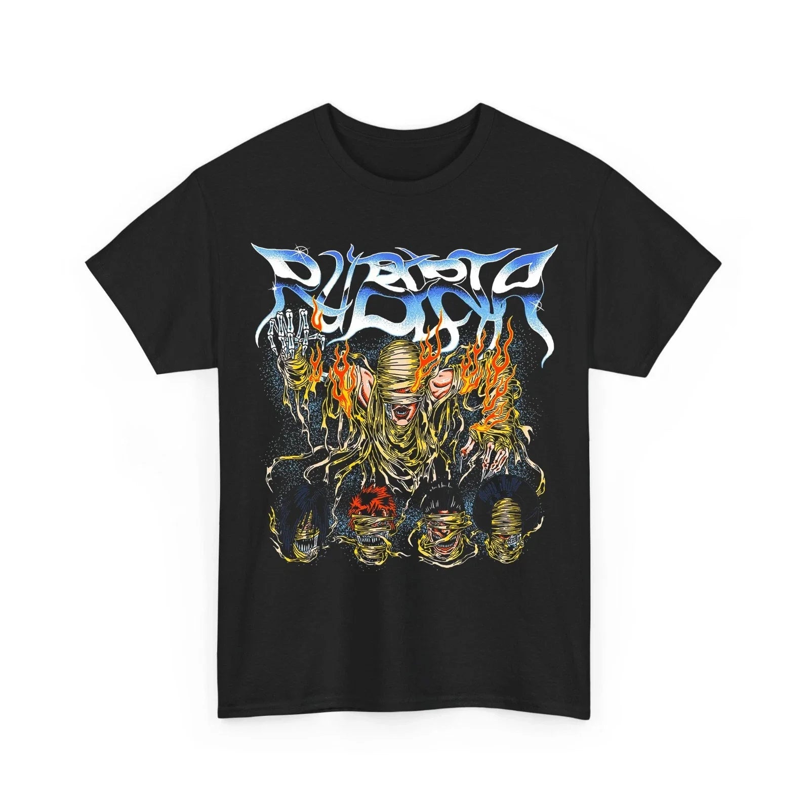 Y2K Grunge Mummy Graphic T-Shirt Gothic Metal Aesthetic Tee Unisex T-shirt, Sweatshirt, Hoodie, Long Sleeve Tee - T-Shirt, Sweatshirt, Hoodie