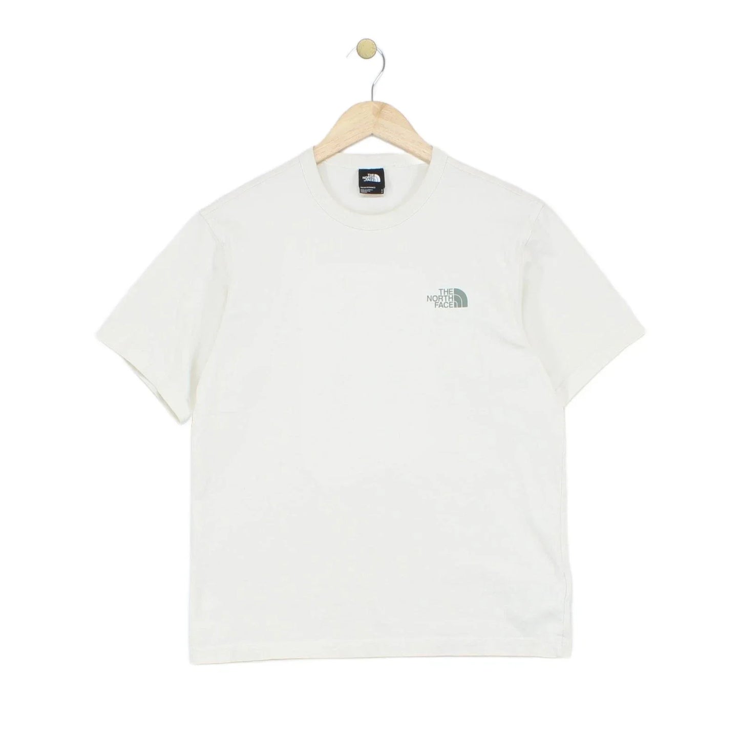 North Face Graphic T-Shirt Mens Size S Cream Outdoor Logo Cotton Unisex T-shirt, Sweatshirt, Hoodie, Long Sleeve Tee - T-Shirt, Sweatshirt, Hoodie