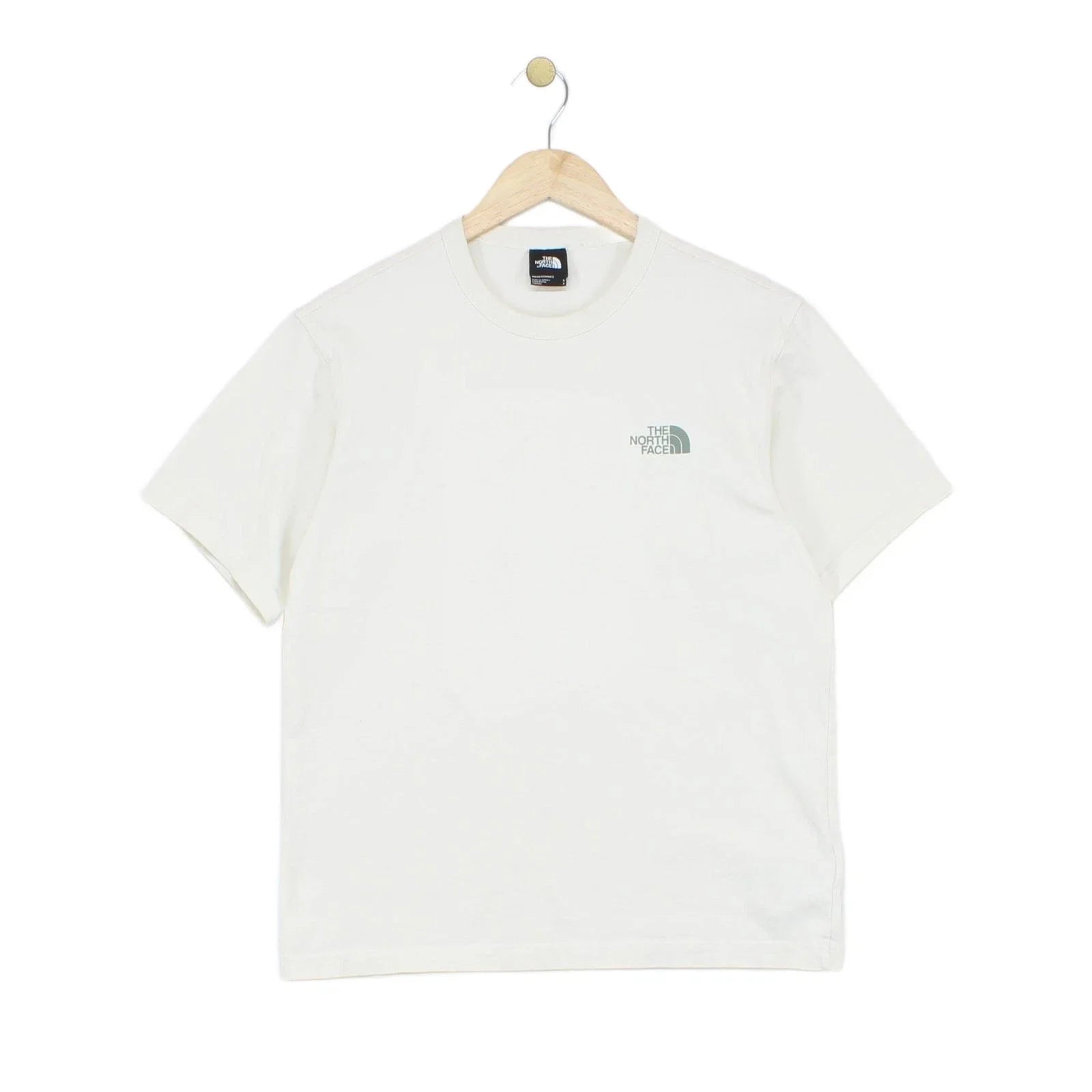 North Face Graphic T-Shirt Mens Size S Cream Outdoor Logo Cotton Unisex T-shirt, Sweatshirt, Hoodie, Long Sleeve Tee - T-Shirt, Sweatshirt, Hoodie