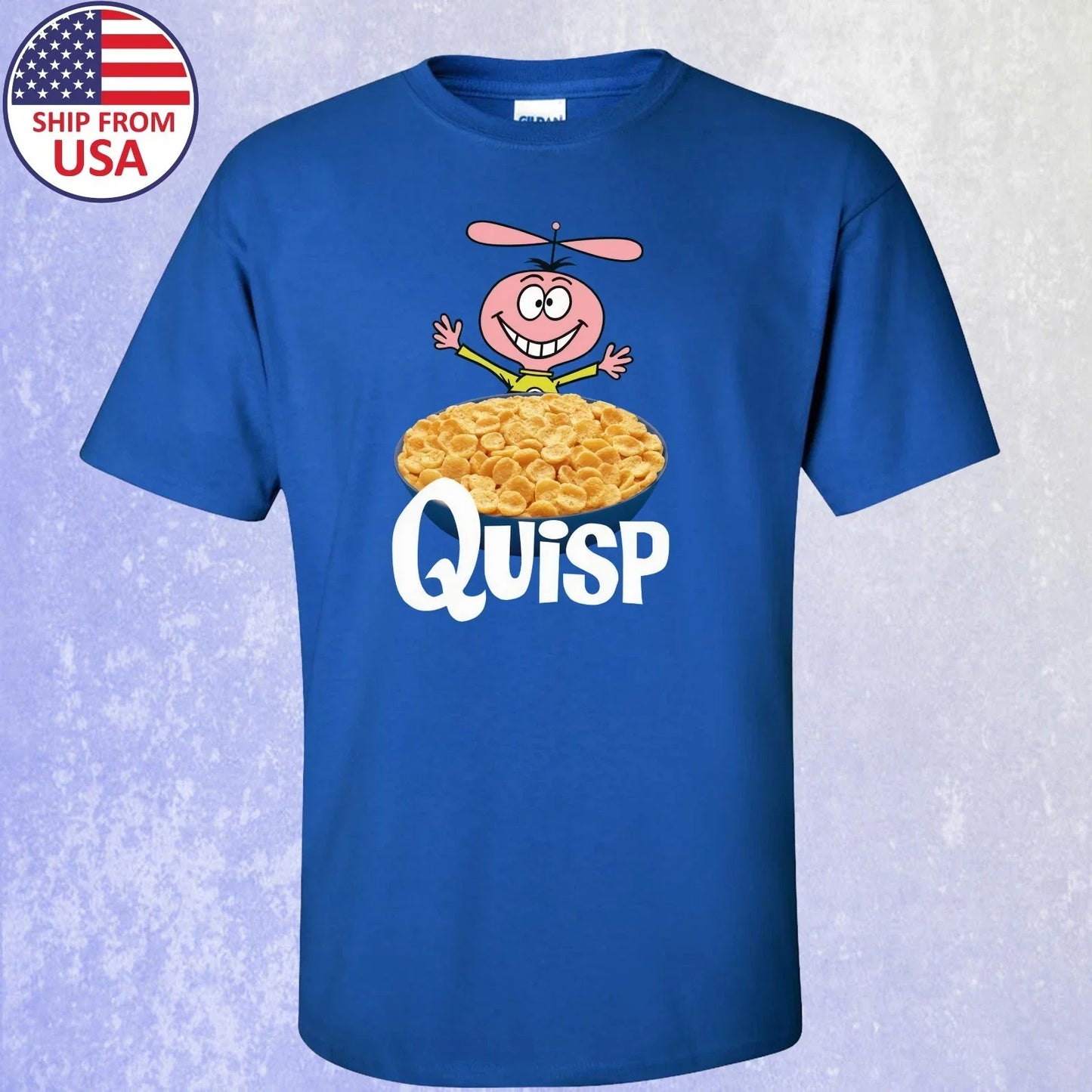Quisp Cereal Mascot Men's Size S-5XL Unisex T-shirt, Sweatshirt, Hoodie, Long Sleeve Tee - T-Shirt, Sweatshirt, Hoodie