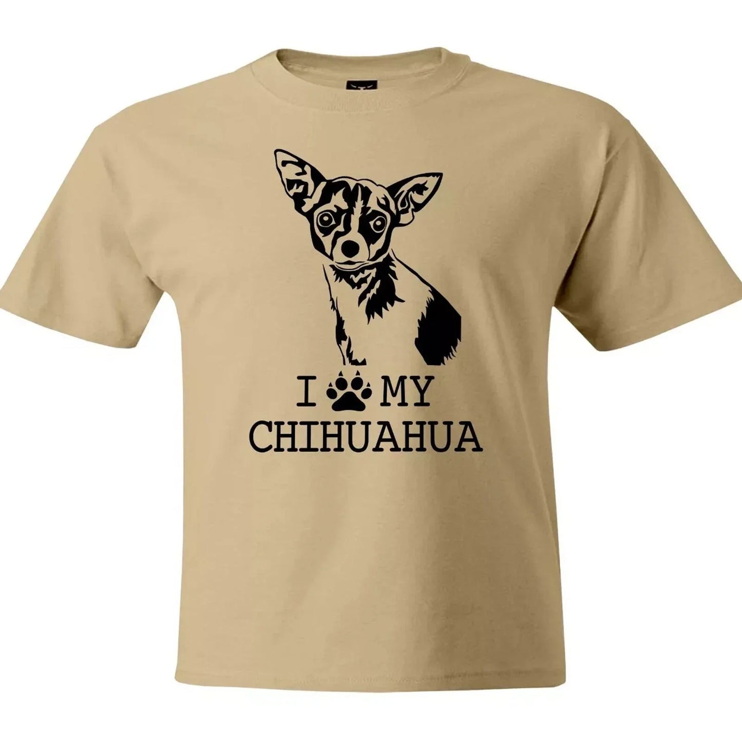 I Love My Chihuahua T-Shirt Chihuahua Dog Tee Gift Fur Mama I Love Dogs Shirt Unisex T-shirt, Sweatshirt, Hoodie, Long Sleeve Tee - T-Shirt, Sweatshirt, Hoodie