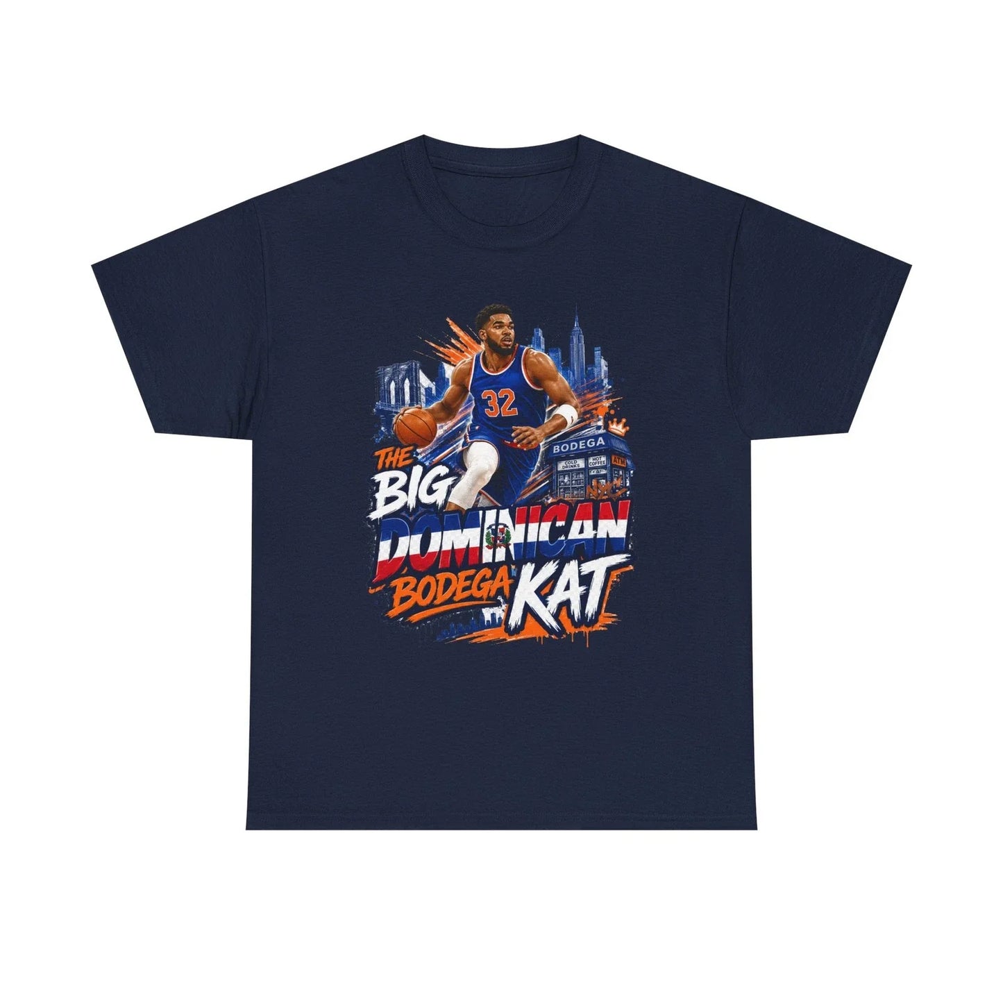 Big Dominican Bodega Kat Tee Karl Anthony Towns  Urban NYC Unisex Unisex T-shirt, Sweatshirt, Hoodie, Long Sleeve Tee - T-Shirt, Sweatshirt, Hoodie