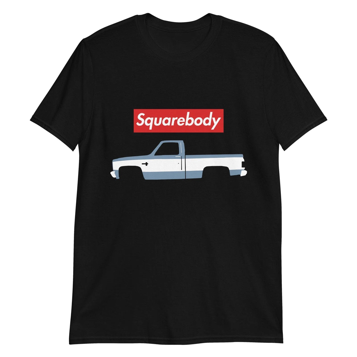 1987 Chevy C10 Silverado Squarebody Square Body Pickup Short-Sleeve T-Shirt Unisex T-shirt, Sweatshirt, Hoodie, Long Sleeve Tee - T-Shirt, Sweatshirt, Hoodie