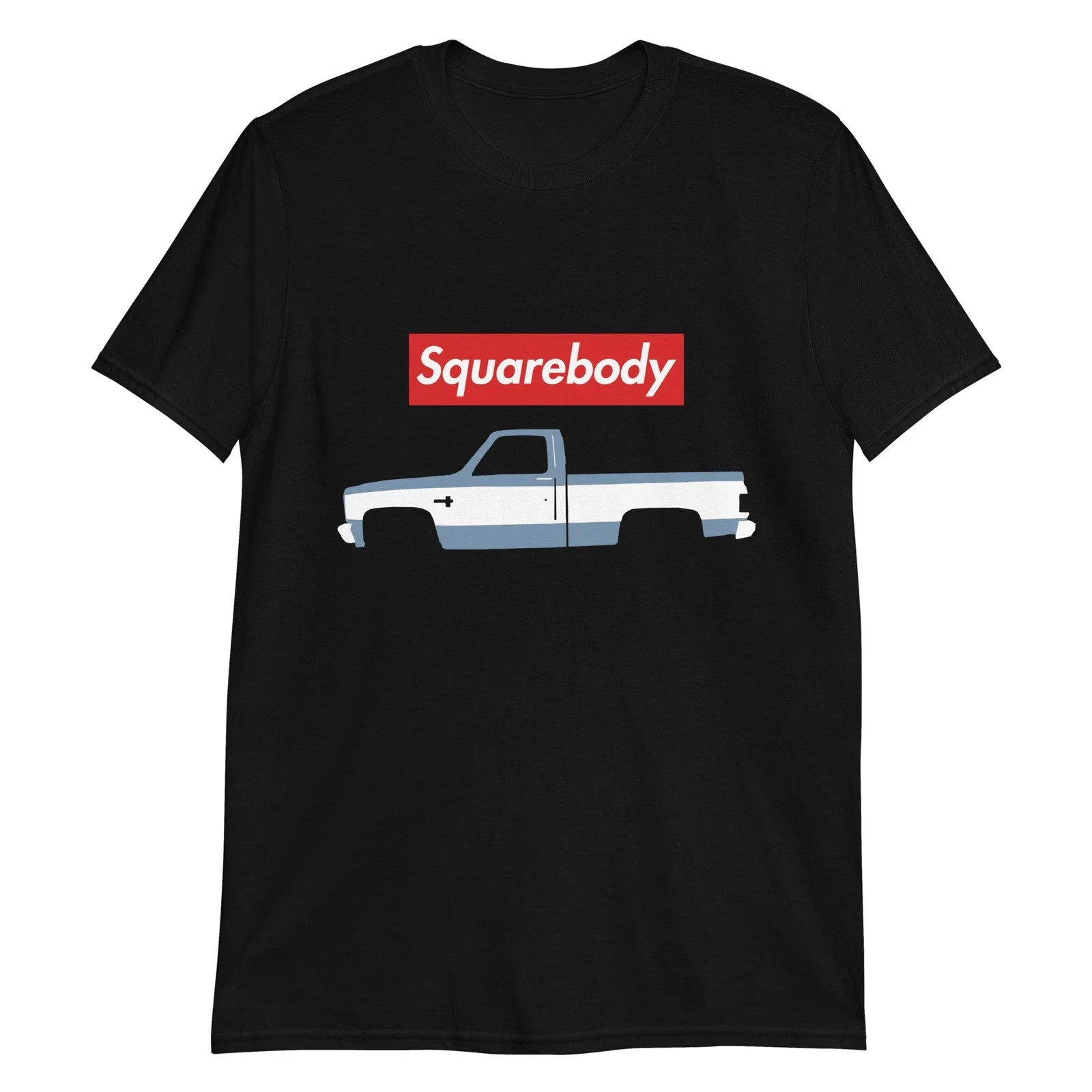 1987 Chevy C10 Silverado Squarebody Square Body Pickup Short-Sleeve T-Shirt Unisex T-shirt, Sweatshirt, Hoodie, Long Sleeve Tee - T-Shirt, Sweatshirt, Hoodie