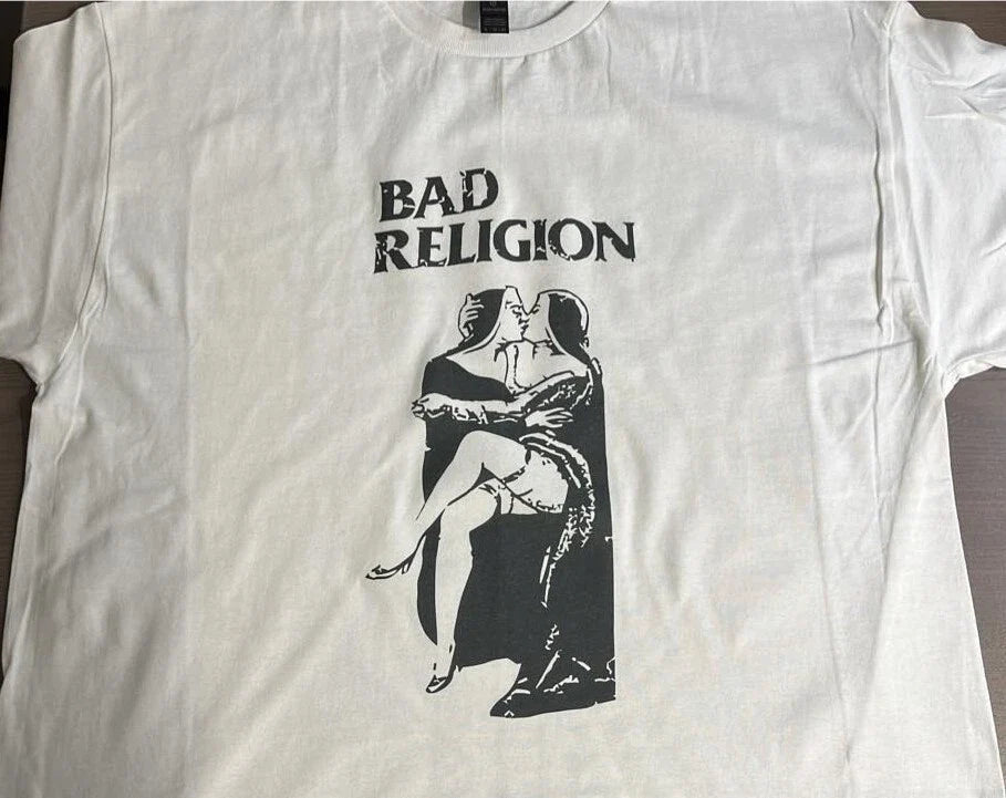 Bad Religion Punk rock band T shirt tee Nuns Unisex T-shirt, Sweatshirt, Hoodie, Long Sleeve Tee - T-Shirt, Sweatshirt, Hoodie