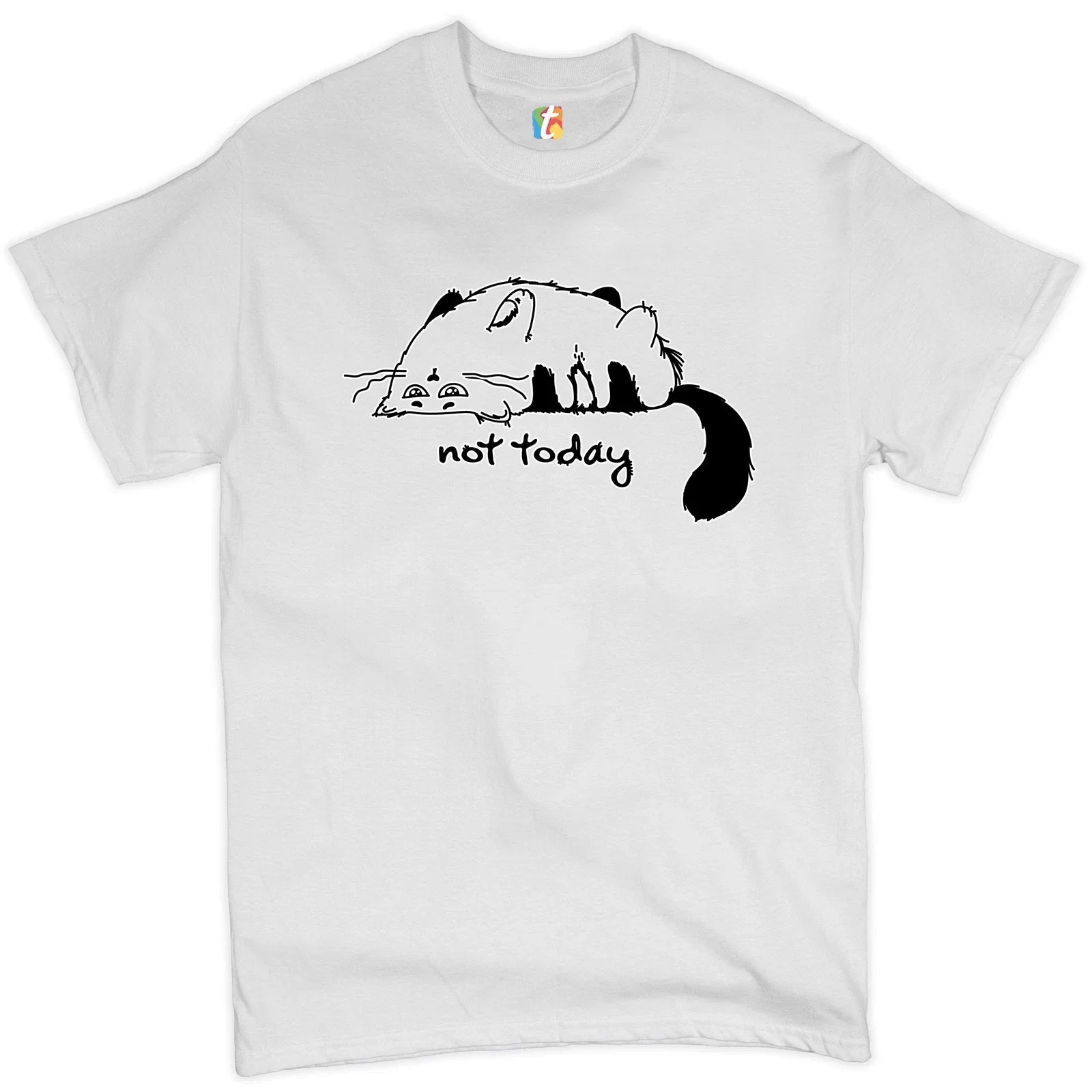 Lazy Kitty Not Today T-shirt Kitten Cat Lovers Funny Men's Tee Unisex T-shirt, Sweatshirt, Hoodie, Long Sleeve Tee - T-Shirt, Sweatshirt, Hoodie