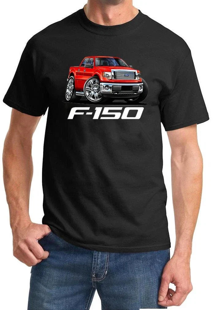 2009-14 Ford F150 Pickup Truck Full Color Tshirt NEW FREE SHIPPING Unisex T-shirt, Sweatshirt, Hoodie, Long Sleeve Tee - T-Shirt, Sweatshirt, Hoodie