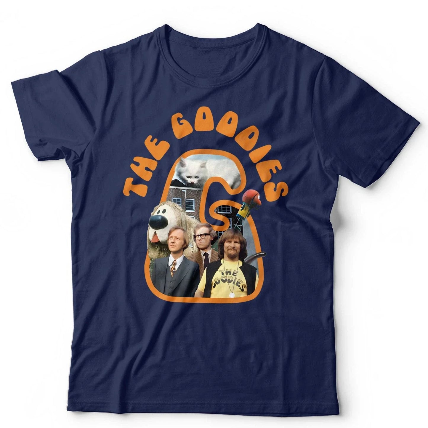 The Goodies T-Shirt 70s Retro British Comedy TV Series Bill Oddie Graeme Garden Unisex T-shirt, Sweatshirt, Hoodie, Long Sleeve Tee - T-Shirt, Sweatshirt, Hoodie