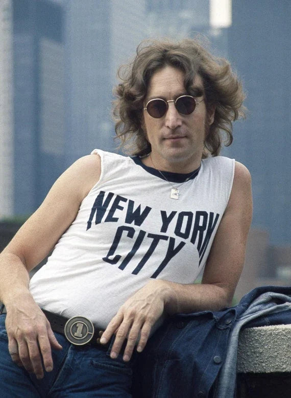 John Lennon T-Shirt New York City Working Class Hero Imagine Yoko Ono Unisex Tee Unisex T-shirt, Sweatshirt, Hoodie, Long Sleeve Tee - T-Shirt, Sweatshirt, Hoodie