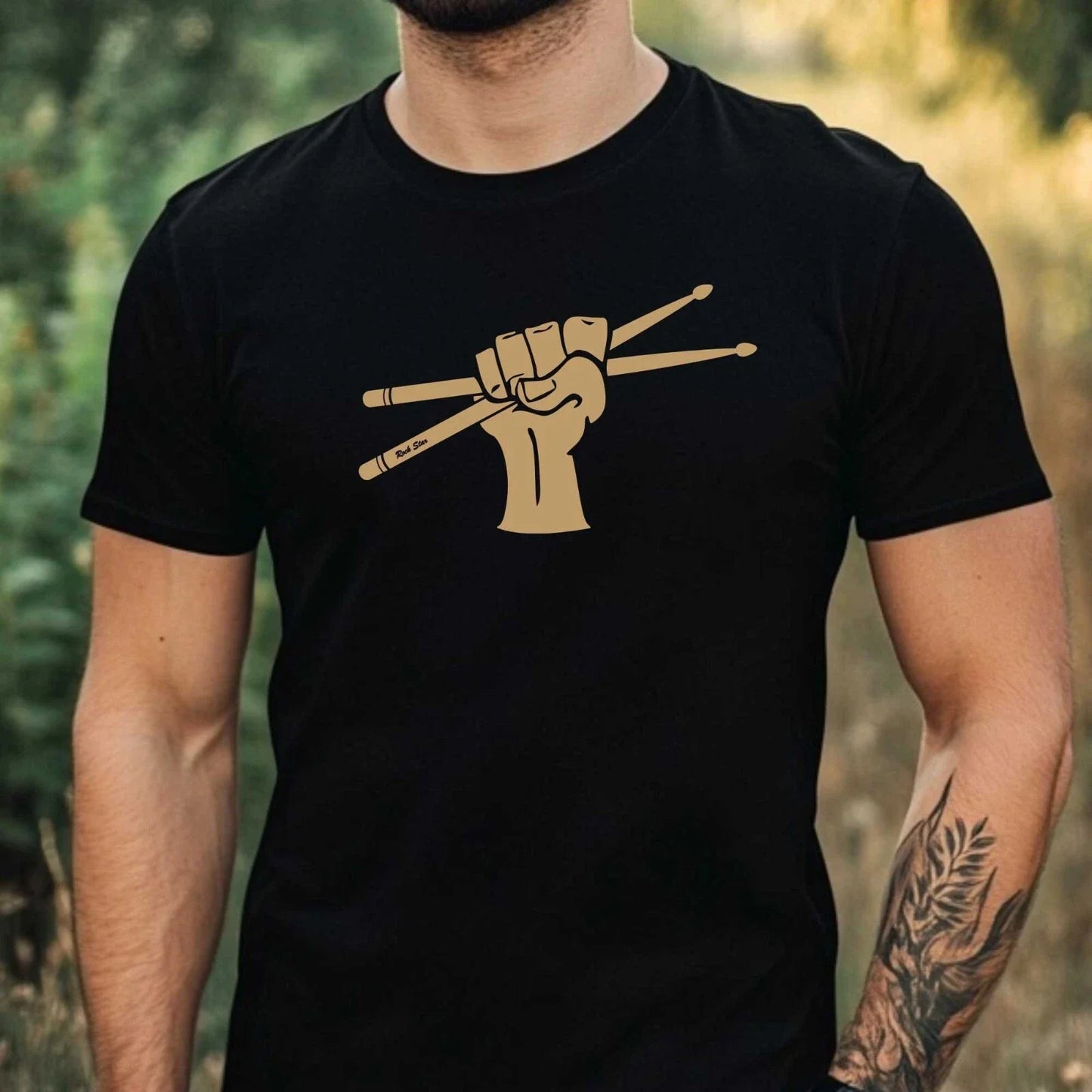 Mens Drums Drum Print Cotton T-Shirt Size XS to 5XL Unisex T-shirt, Sweatshirt, Hoodie, Long Sleeve Tee - T-Shirt, Sweatshirt, Hoodie