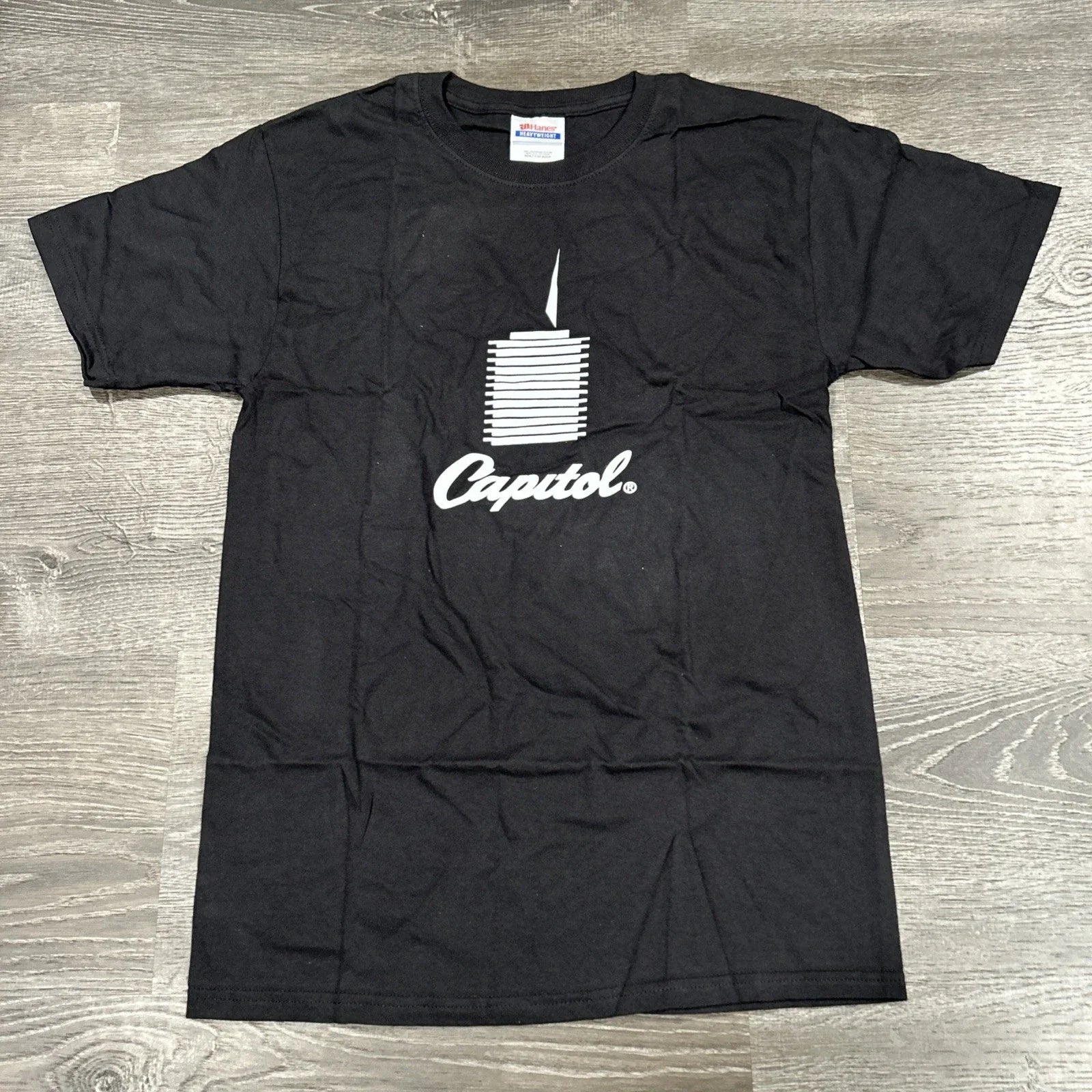 Rare Deadstock Y2K Capitol Records Promo Music Rock T Shirt Size Small NOS Unisex T-shirt, Sweatshirt, Hoodie, Long Sleeve Tee - T-Shirt, Sweatshirt, Hoodie