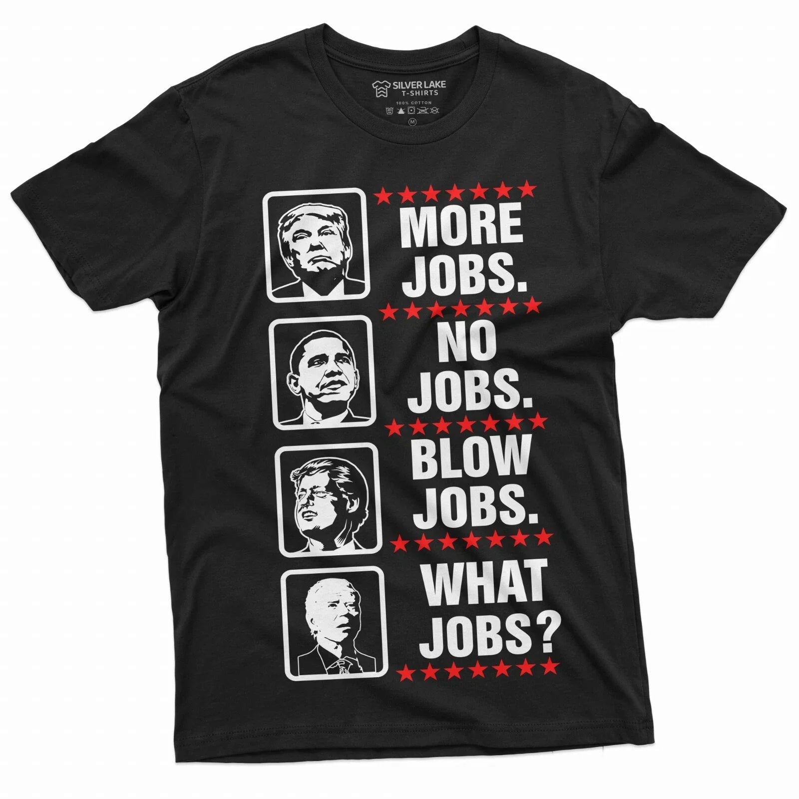 Mens Funny Anti Biden Shirt What Jobs Trump Conservative 2024 Republican Tee Unisex T-shirt, Sweatshirt, Hoodie, Long Sleeve Tee - T-Shirt, Sweatshirt, Hoodie