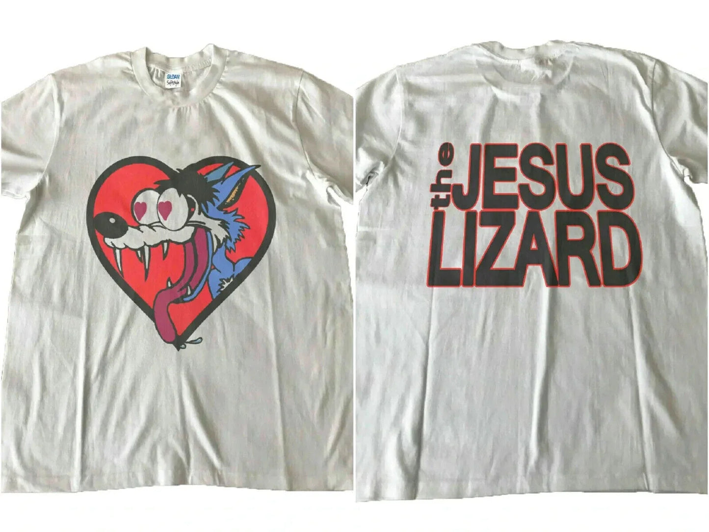 JESUS LIZARD VINTAGE RARE 90S TOUR T SHIRT Unisex T-shirt, Sweatshirt, Hoodie, Long Sleeve Tee - T-Shirt, Sweatshirt, Hoodie