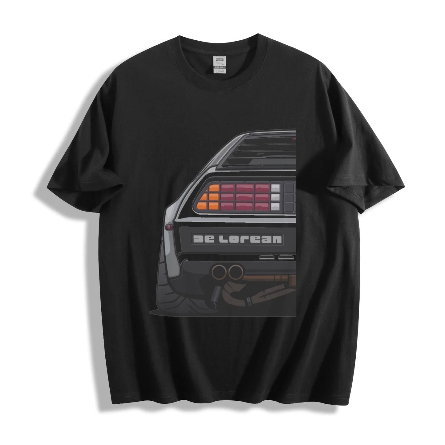 DeLorean Time Machine T-Shirt - Iconic Backlit Design Unisex Tee Unisex T-shirt, Sweatshirt, Hoodie, Long Sleeve Tee - T-Shirt, Sweatshirt, Hoodie