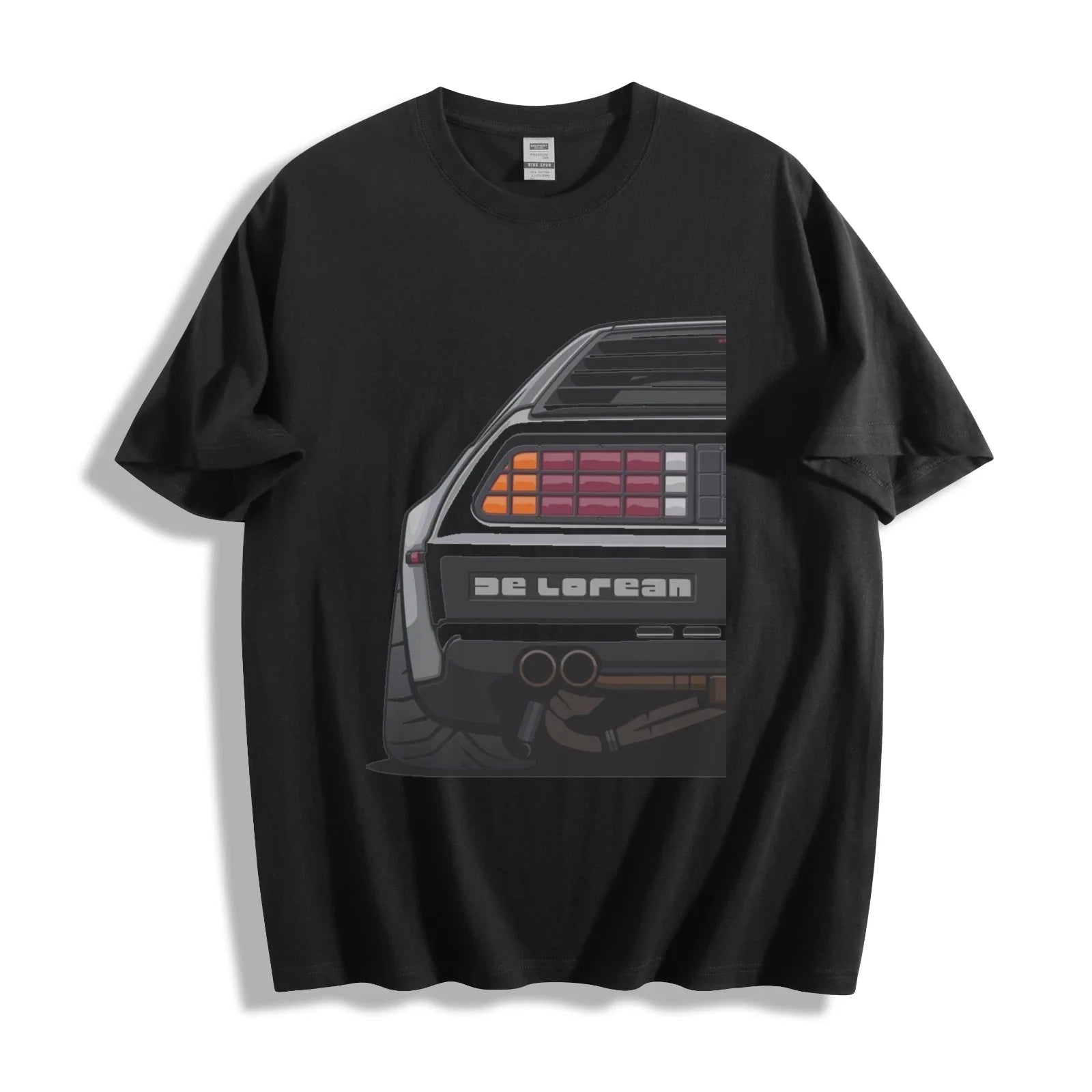 DeLorean Time Machine T-Shirt - Iconic Backlit Design Unisex Tee Unisex T-shirt, Sweatshirt, Hoodie, Long Sleeve Tee - T-Shirt, Sweatshirt, Hoodie