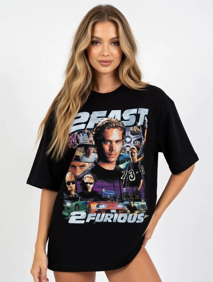 Vintage Street Racing Movie Style Graphic T Shirt Retro Action Tee Unisex T-shirt, Sweatshirt, Hoodie, Long Sleeve Tee - T-Shirt, Sweatshirt, Hoodie