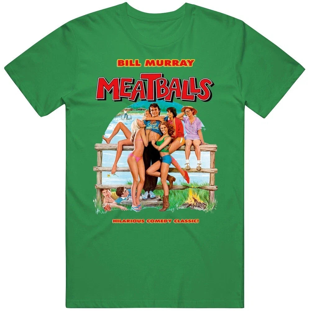 Cool Classic 80's Movie Meatballs Movie Poster Replacement T Shirt Unisex T-shirt, Sweatshirt, Hoodie, Long Sleeve Tee - T-Shirt, Sweatshirt, Hoodie