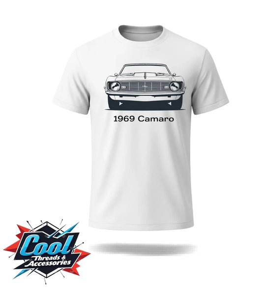1969 Camaro Graphic T Shirt American Muscle Car Enthusiast Classic Fan Gift Unisex T-shirt, Sweatshirt, Hoodie, Long Sleeve Tee - T-Shirt, Sweatshirt, Hoodie