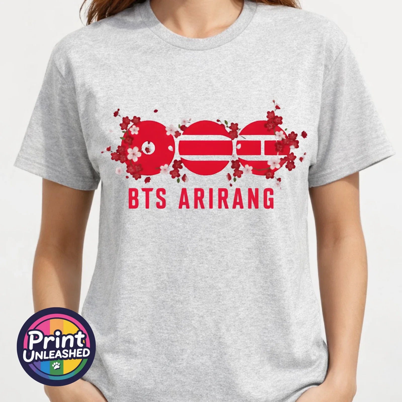 BTS T-Shirt Blossom Band Logo Graphic Tee BTS World Tour Album Print Teen Adult Unisex T-shirt, Sweatshirt, Hoodie, Long Sleeve Tee - T-Shirt, Sweatshirt, Hoodie