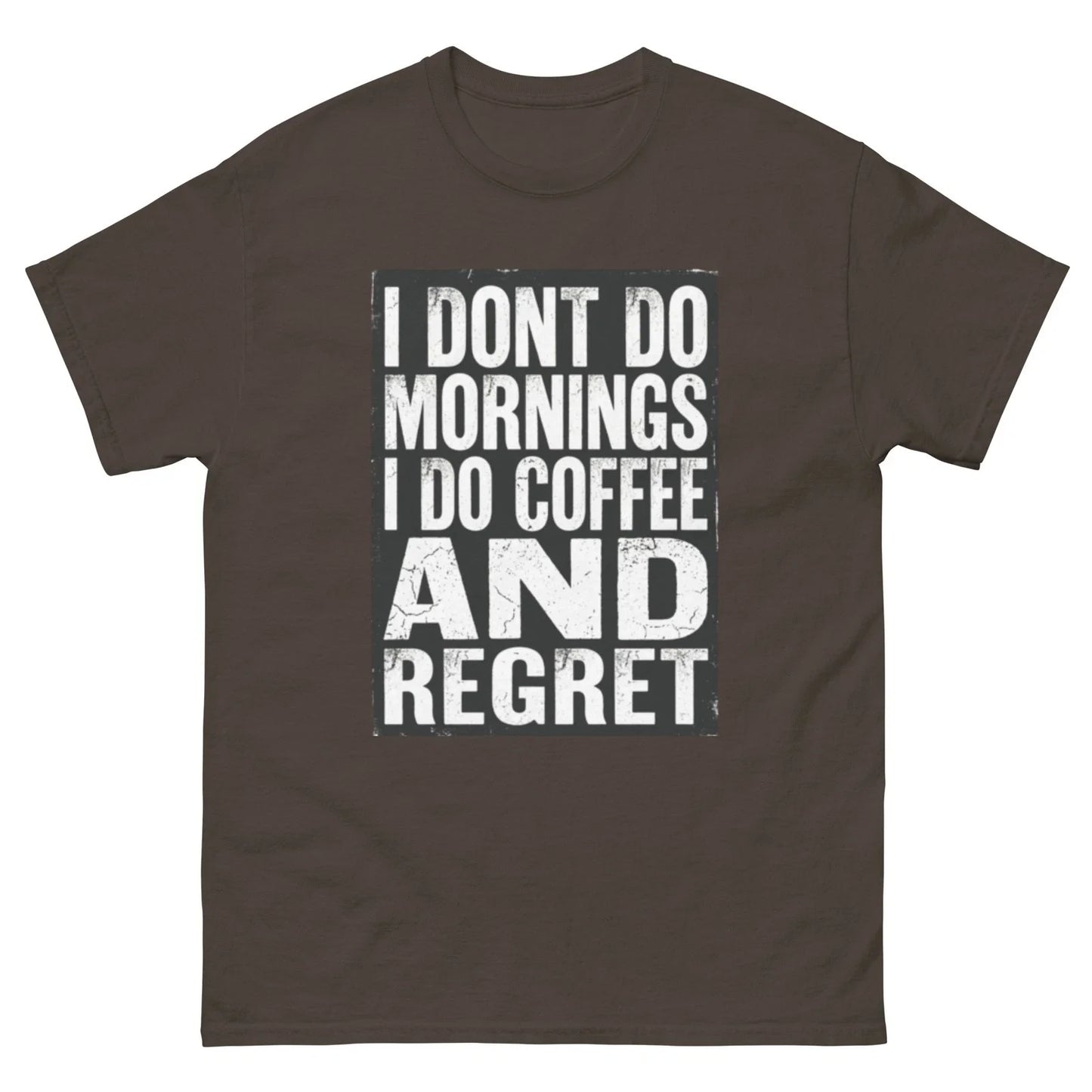 Mens Funny Sarcastic T-Shirt Anti Morning Person Coffee Lover Birthday Gift Tee Unisex T-shirt, Sweatshirt, Hoodie, Long Sleeve Tee - T-Shirt, Sweatshirt, Hoodie