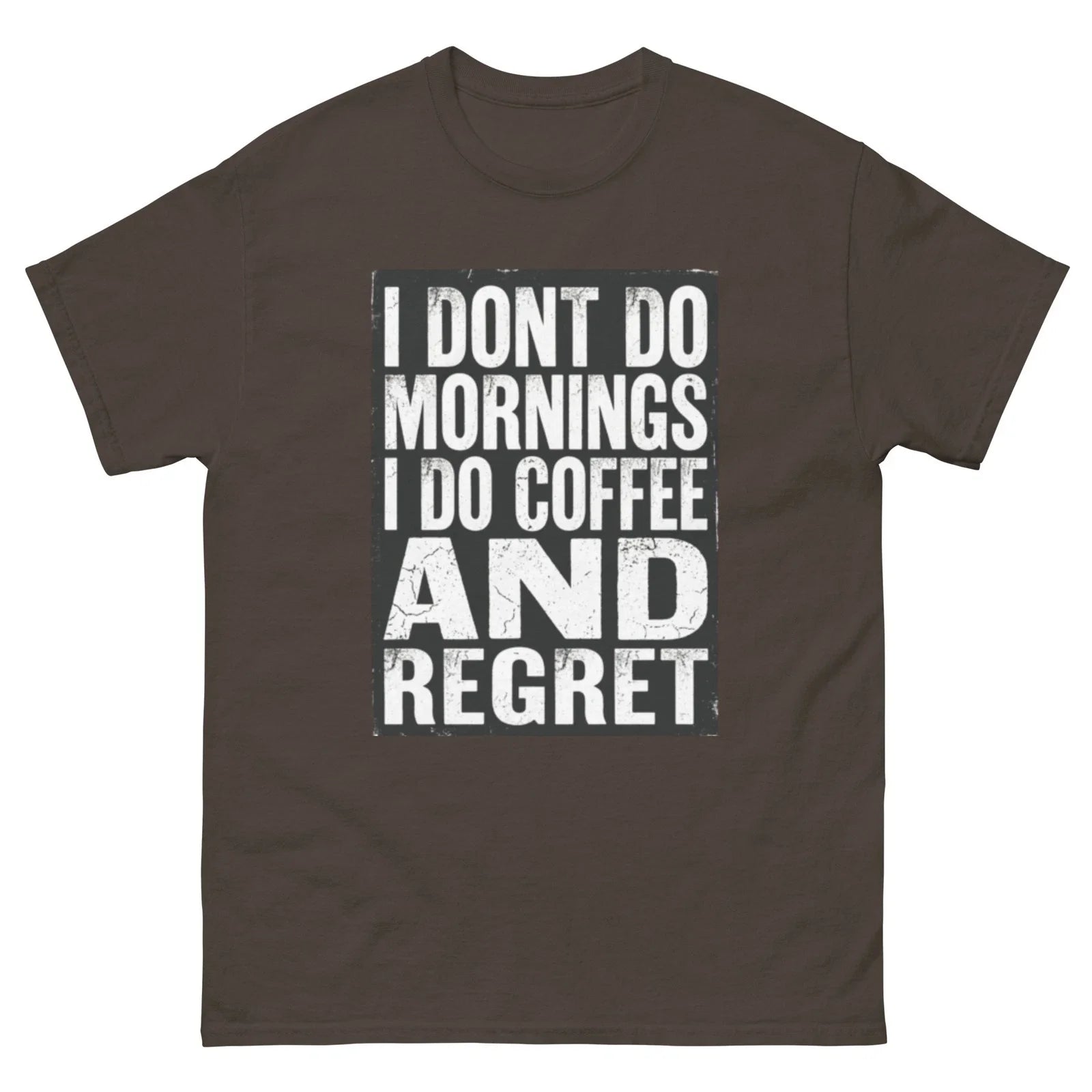 Mens Funny Sarcastic T-Shirt Anti Morning Person Coffee Lover Birthday Gift Tee Unisex T-shirt, Sweatshirt, Hoodie, Long Sleeve Tee - T-Shirt, Sweatshirt, Hoodie
