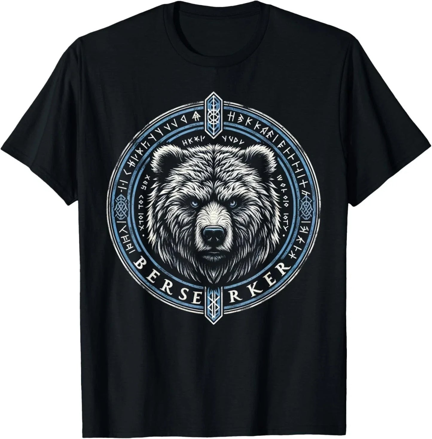 Viking Shirt for Men Viking Berserker Bear Gift Unisex T-Shirt Unisex T-shirt, Sweatshirt, Hoodie, Long Sleeve Tee - T-Shirt, Sweatshirt, Hoodie