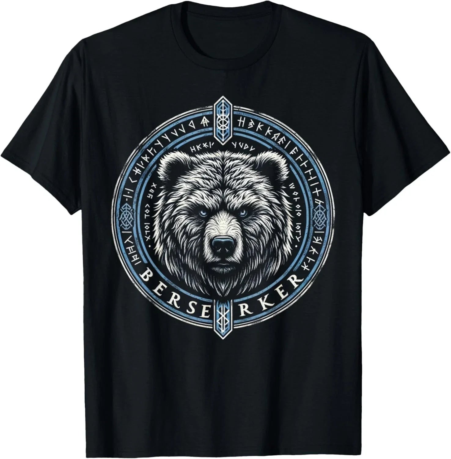 Viking Shirt for Men Viking Berserker Bear Gift Unisex T-Shirt Unisex T-shirt, Sweatshirt, Hoodie, Long Sleeve Tee - T-Shirt, Sweatshirt, Hoodie